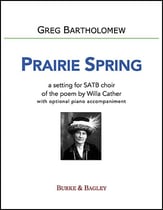 Prairie Spring SATB choral sheet music cover